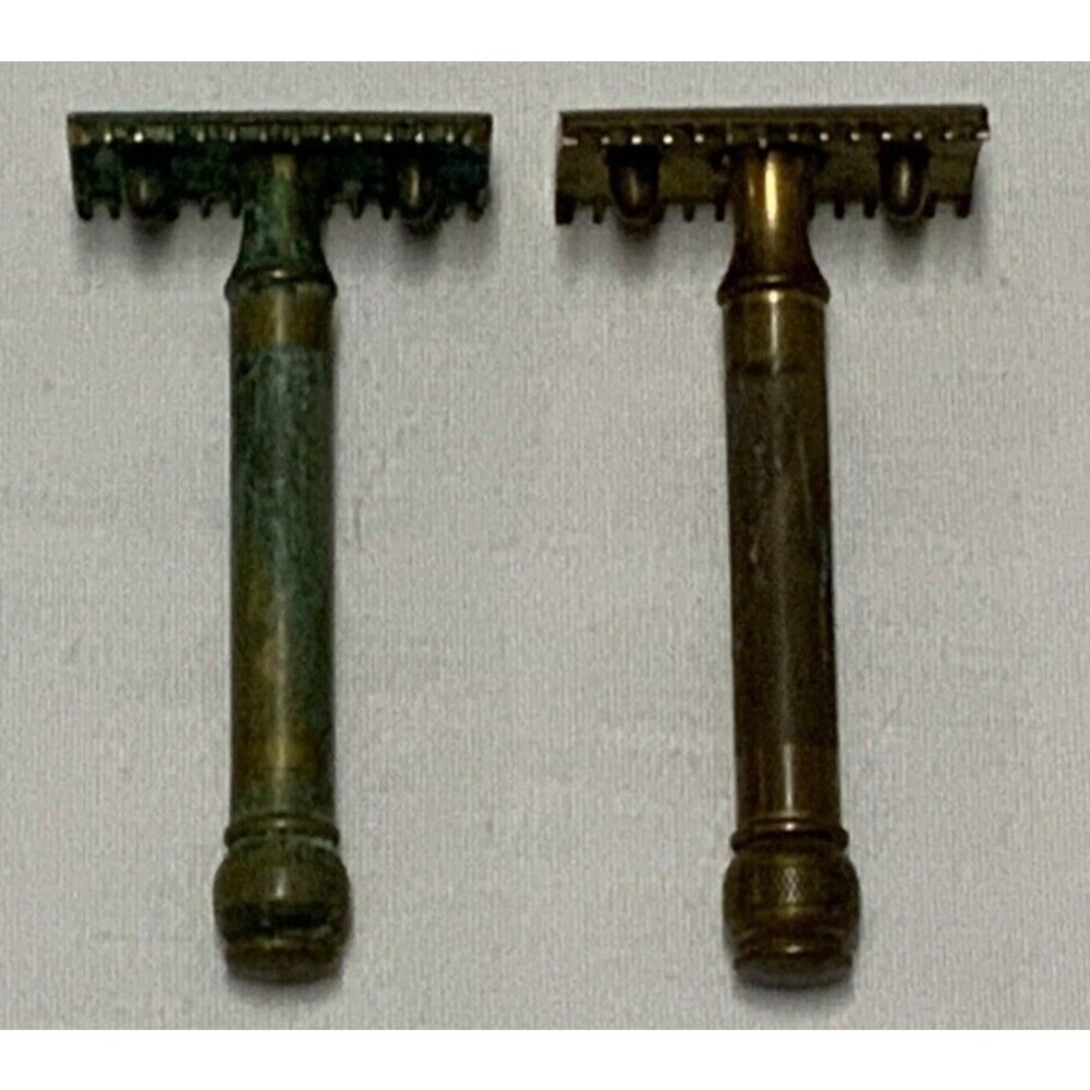 2 Vintage Gillette Double Edge Razors